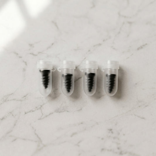Car Biketire Puncture Repair Nail Screw (4 Pc Black)
