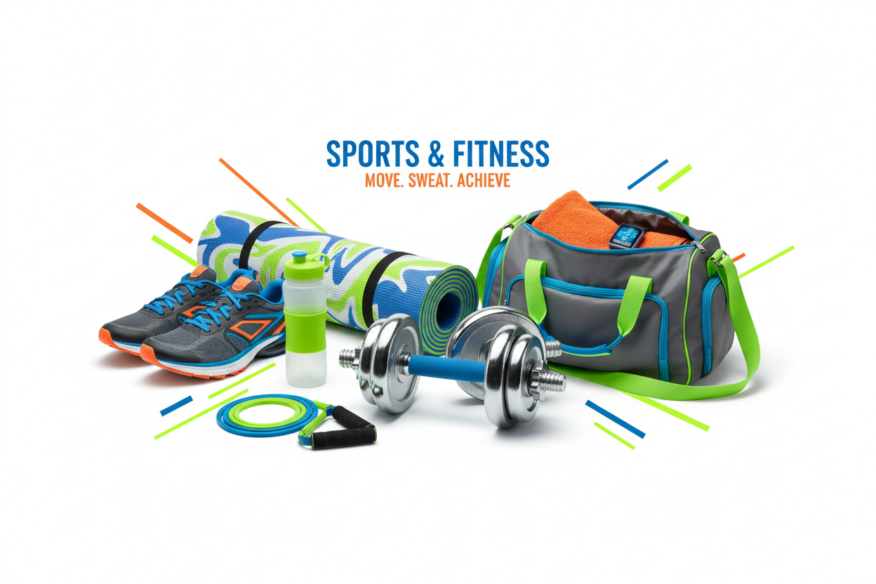 Sports and Fitness Essentials - Active Training Gear - VibeDroid