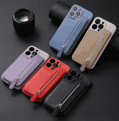 Premium Multi-Functional Stick-On Wallet Case & Mobile Stand - VibeDroid