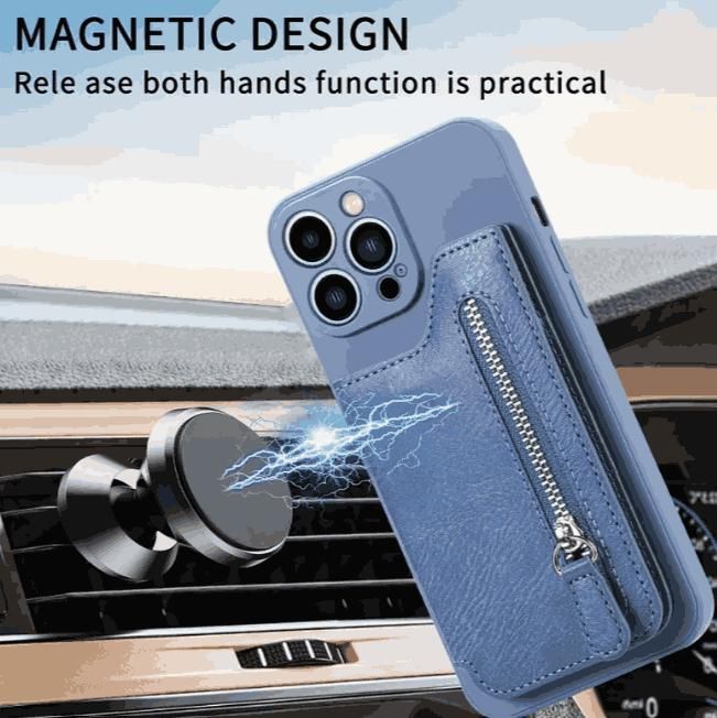 Premium Multi-Functional Stick-On Wallet Case & Mobile Stand - VibeDroid