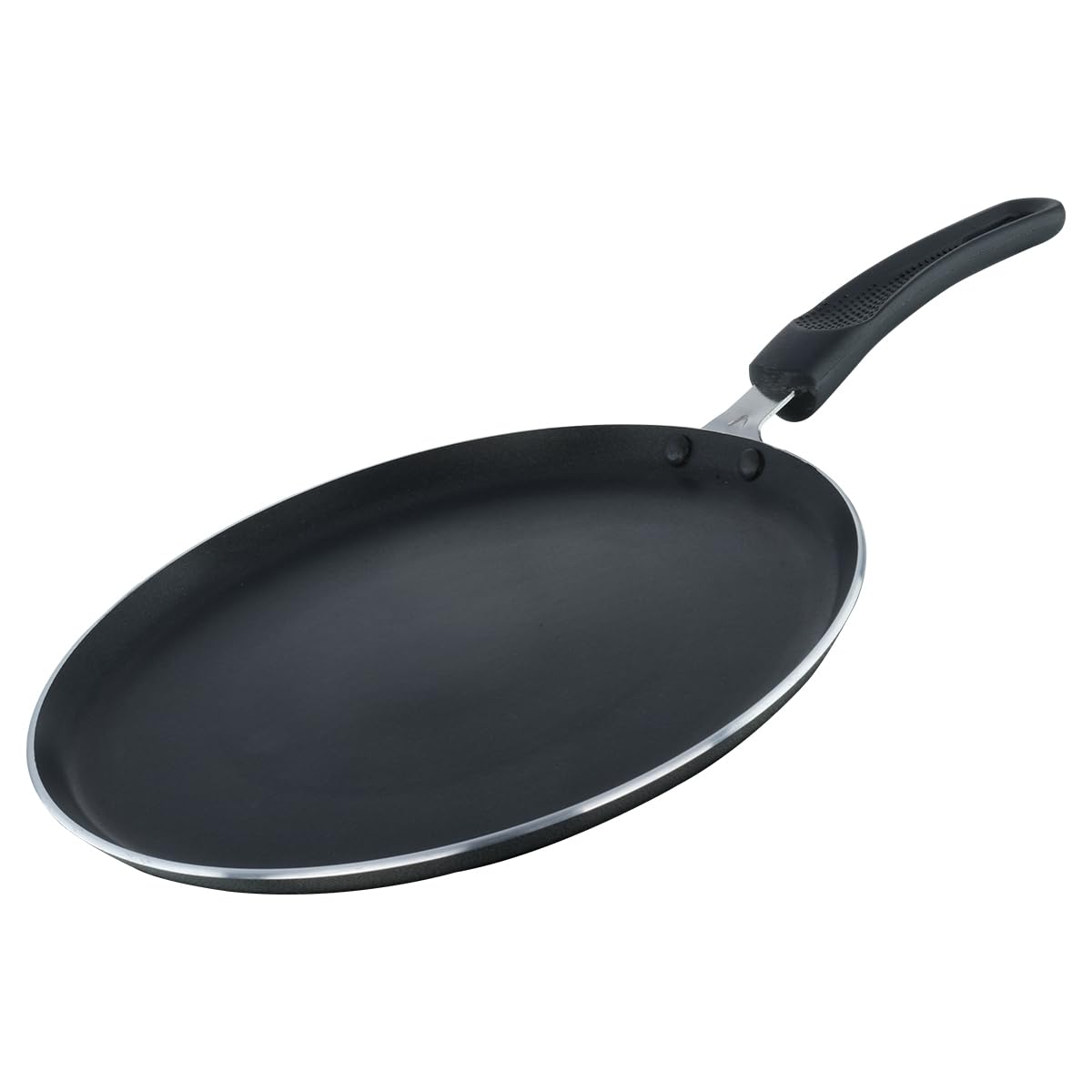 Prestige Non-Stick Dosa Tawa 27.5cm | OSP IB | Gas & Induction Compatible | PFOA Free | Metal Spoon Friendly | Sturdy Handle | 1Y Warranty | ISI Certified - VibeDroid