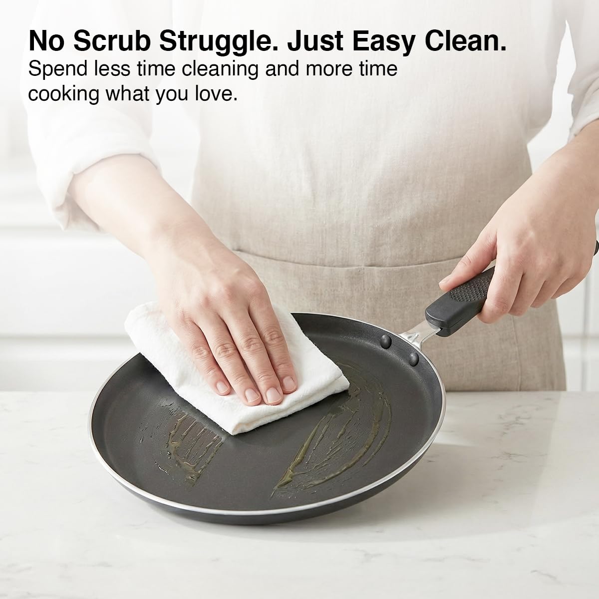 Prestige Non-Stick Dosa Tawa 27.5cm | OSP IB | Gas & Induction Compatible | PFOA Free | Metal Spoon Friendly | Sturdy Handle | 1Y Warranty | ISI Certified - VibeDroid