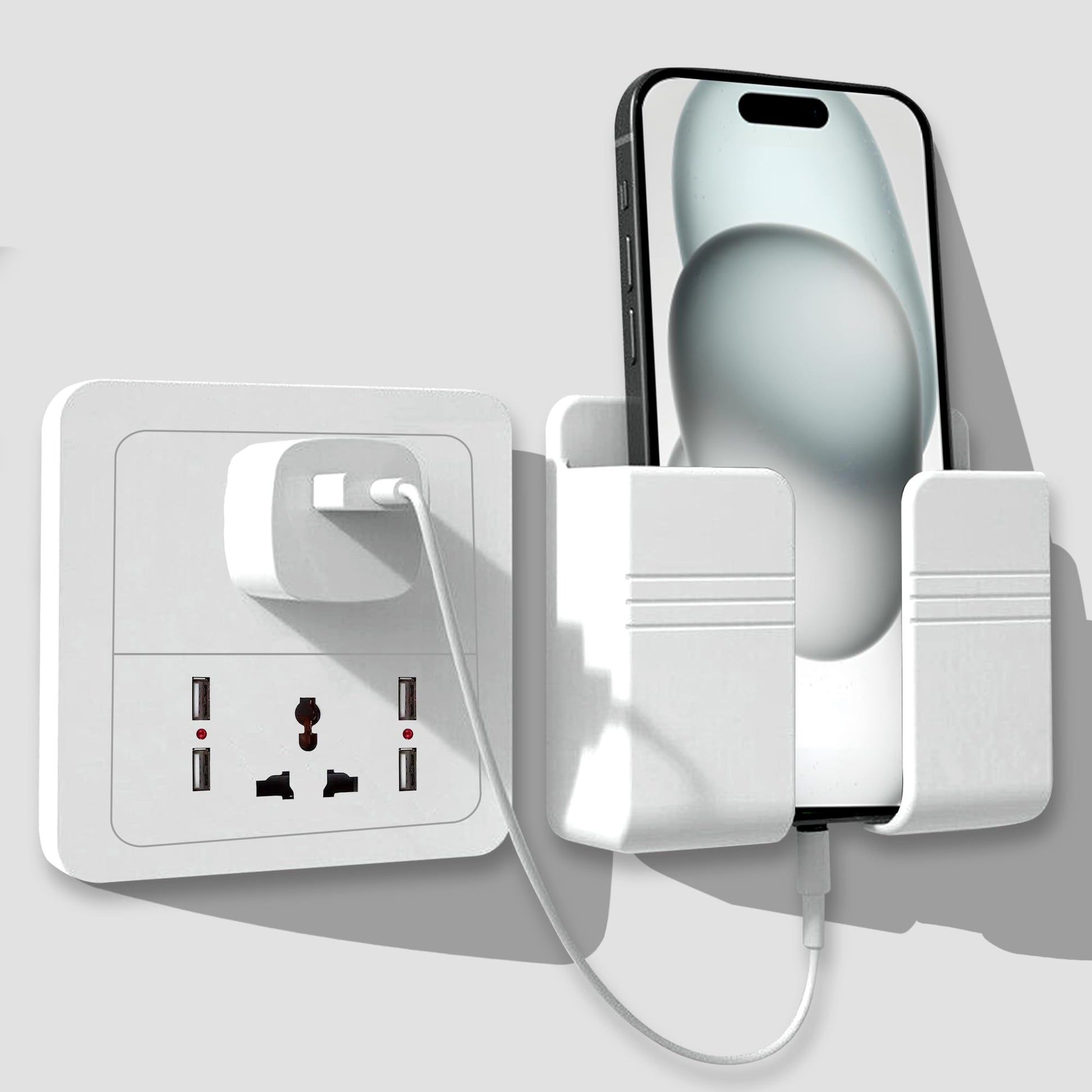 ABS Mobile Phone Charging Stand - 9.9x3x8.6 cm - VibeDroid