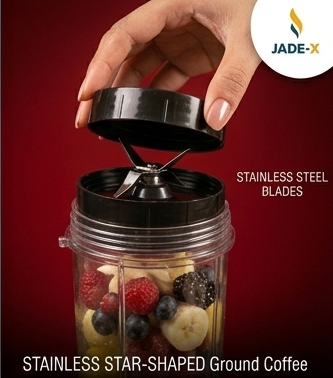 JADE-X Personal Blender Juicer with 2 Jars - VibeDroid