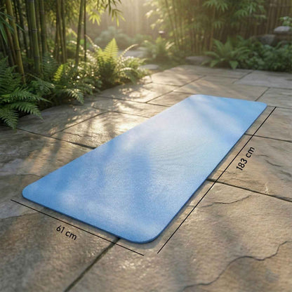 Premium Non-slip Yoga Mat For Home  Gym (1 Pc)