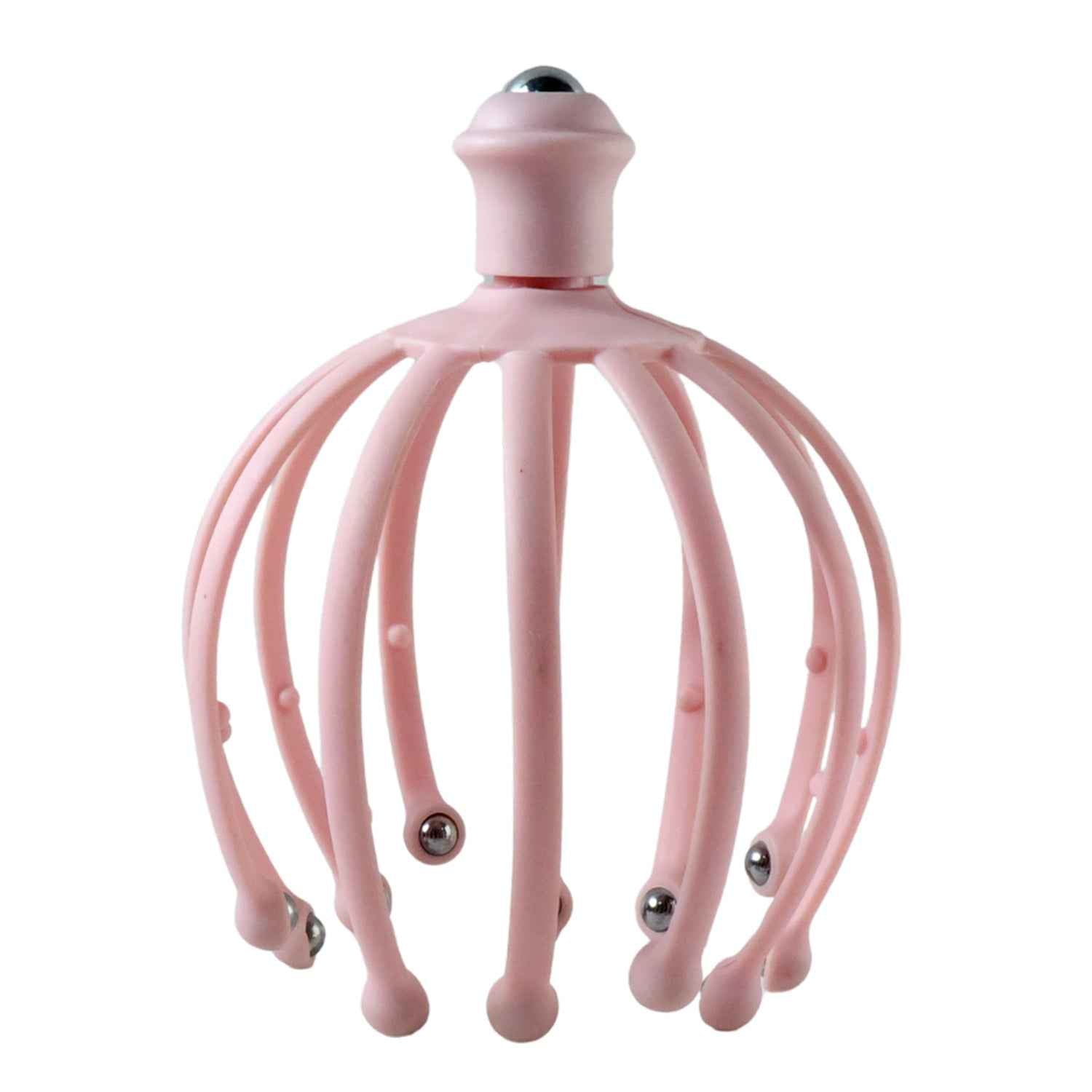 Manual Head Scalp Massager With Rolling Ball Tips (1 Pc)