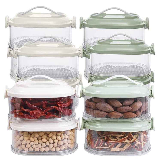 Multi-layer Sealed Spice Organizer - 2 Layers