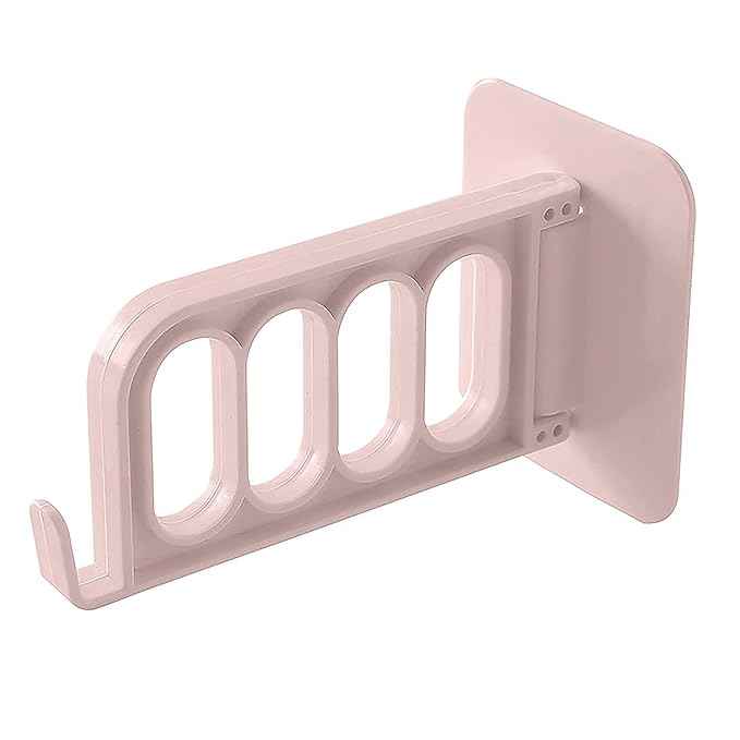 Multi-Purpose 4-Slot Space Saving Folding Wall Hanger