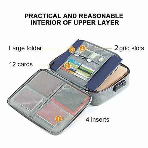 Bhoommikart Document Organiser With Lock