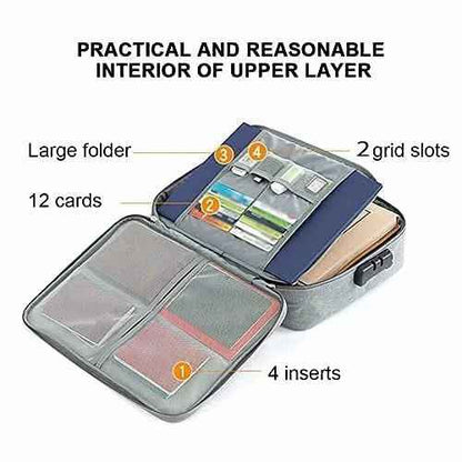Bhoommikart Document Organiser With Lock
