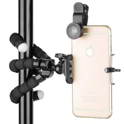 Premium Flexible Octopus Mini Tripod for Smartphones & Cameras - Mobile - VibeDroid