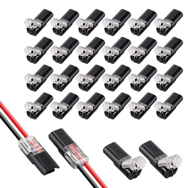 Premium Waterproof 2-Pin Wire Connectors (10-Pcs Set) - VibeDroid