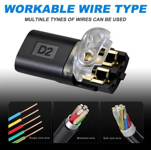 Premium Waterproof 2-Pin Wire Connectors (10-Pcs Set) - VibeDroid
