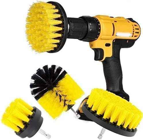 Drill Brush Attachment Set