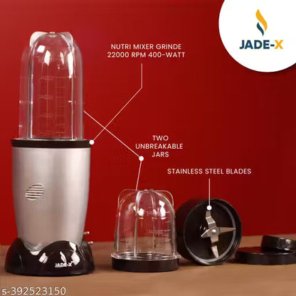 JADE-X Personal Blender Juicer with 2 Jars - VibeDroid
