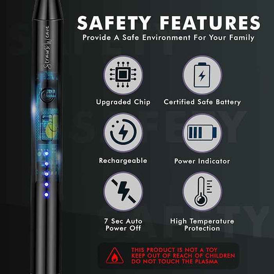 Gas Lighter for Kitchen Use Rechargeable Electric Lighter Diwali Lighter Stove and Candle Lighter with USB Charging (Pack of 1)