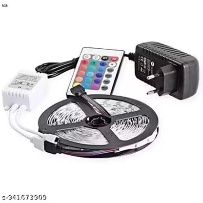 5-Meter Smart RGB LED Strip Light with Remote Control - VibeDroid