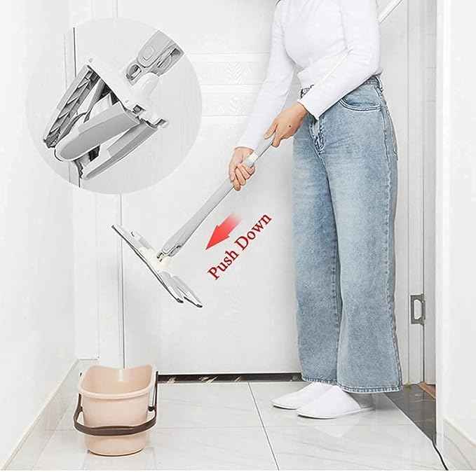 Self squeeze Rotatable Multifunctional Cleaning