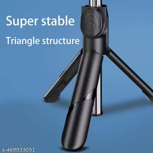 Extendable Selfie Stick - EARPHONIX Bluetooth Remote - VibeDroid