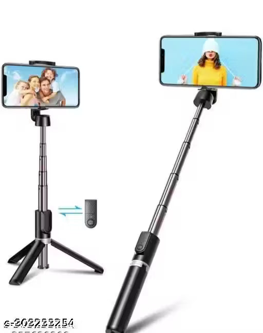 Extendable Tripod Selfie Stick - 72cm with Bluetooth - VibeDroid
